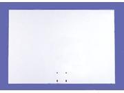 Welded Aluminum Rectangular Backboard in White