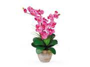 Double Phalaenopsis Silk Orchid Flower Arrangement