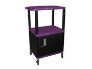 Tuffy WT Series 42 in. Black Utility Cabinet Cart