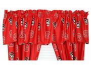 NC State Printed Curtain Panels 63 Inch