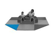 Triangle Safety Panel Mat in Blue