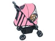 Happy Trails Plus Stroller in Pink Ice