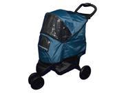 Special Edition Pet Stroller Weather Cover Blueberry