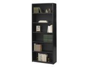 Value Mate Steel Bookcase w 6 Shelves in Black