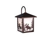 Vaxcel Yellowstone 8 Outdoor Wall Light BBZ Moose OW36983BBZ