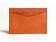 Prima Leather Weekend Wallet with I.D. Window Cognac