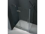 INACTIVATED 17.01.03 bug170188_32 in.x 40 in. Frameless Shower Enclosure Brushed Nickel