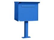 Jumbo Pedestal Drop Box in Blue Primer