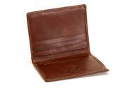 Prima Americano Front Pocket Leather Credit Card Wallet