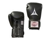 Professional Velcro Training Gloves in Black 8 oz.