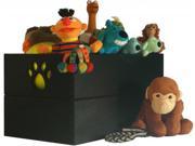 Pet Toy Box in Classic in Black Finish