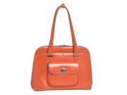 Avon Leather Ladies Briefcase Red