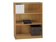 Bush Universal 3 Shelf Bookcase in Snow Maple