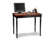 French Country Desk Cherry and Black