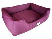 Dog Bed in Burgundy Extra Large