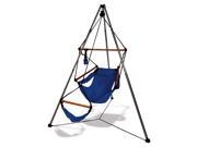 Tripod Stand and Hanging Air Chair Combo with Coated Steel