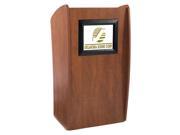 Vision Electronic Lectern in Cherry