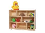 Kid s Play 8 Section Tip Me Not Storage Unit