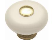 Tranquility Knob Set of 10 Veniti Bronze with White