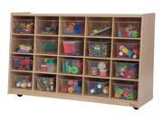 Kid s Play Tip Me Not 20 Tray Storage Unit w Clear Trays