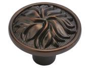 1 3 8 in. Mayfair Refined Bronze Cabinet Knob Set of 10