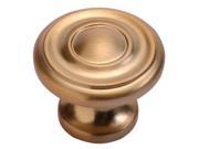 1 1 4 in. Altair Satin Rose Gold Cabinet Knob Set of 10