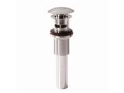 Push Button Closing Umbrella Drain with Overflow 9297 PN