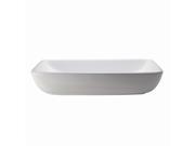 Classically Redefined Above Counter Rectangular Bathroom Sink