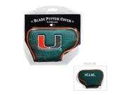 University of Miami Blade Putter Cover