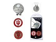 Indiana University Double Sided Cap Clip