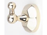 Esaro Robe Hook in Millennium Brass