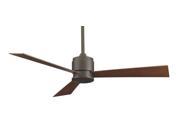 Fanimation Zonix Oil Rubbed Bronze 220 Volt Cherry Walnut Blade FP4620OB 220