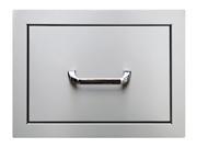 Stainless Steel Single Drawer