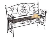 Ferro Firenze Bench in Bronze