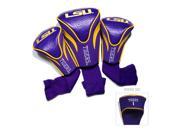 Louisiana State University 3 Pack Contour Headcovers