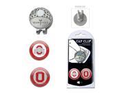 Ohio State University Double Sided Cap Clip
