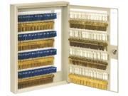 BUDDY PRODUCTS 1200 6 Key Cabinet Wall Mount 200 Keys