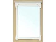 24 in. Solid Wood Frame Beveled Mirror