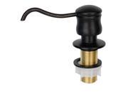 Solid Brass Soap Lotion Dispenser in Oil Rubbed Bronze