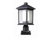 Z Lite Outdoor Post Light in Oil Rubbed Bronze 524PHM 533PM ORB