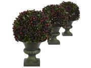Pepper Berry Ball Topiary Set of 3