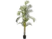 7 ft. Areca Palm Silk Tree