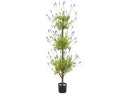 4 ft. Lavender Topiary Silk Tree