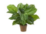 Large Leaf Philodendron Silk Plant Real Touch