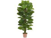 63 in. Large Leaf Philodendron Silk Plant Real Touch