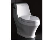 One piece Contemporary Toilet in Ceramic