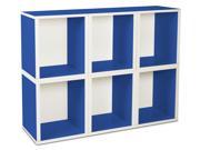 Storage Cube Plus in Blue Set of 6