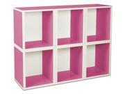 Storage Cube Plus in Pink Set of 6