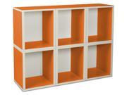 Storage Cube Plus in Orange Set of 6