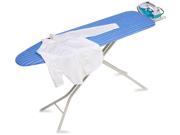 Quad Leg with Retractable Iron Rest Ironing Board